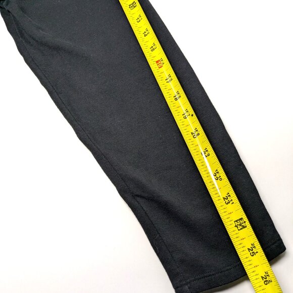 Eileen Fisher Oversized Funnel Neck Tunic Top Large Black Brushed Terry Tencel - Picture 12 of 13